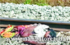 Man found dead on rly track; suicide suspected.
